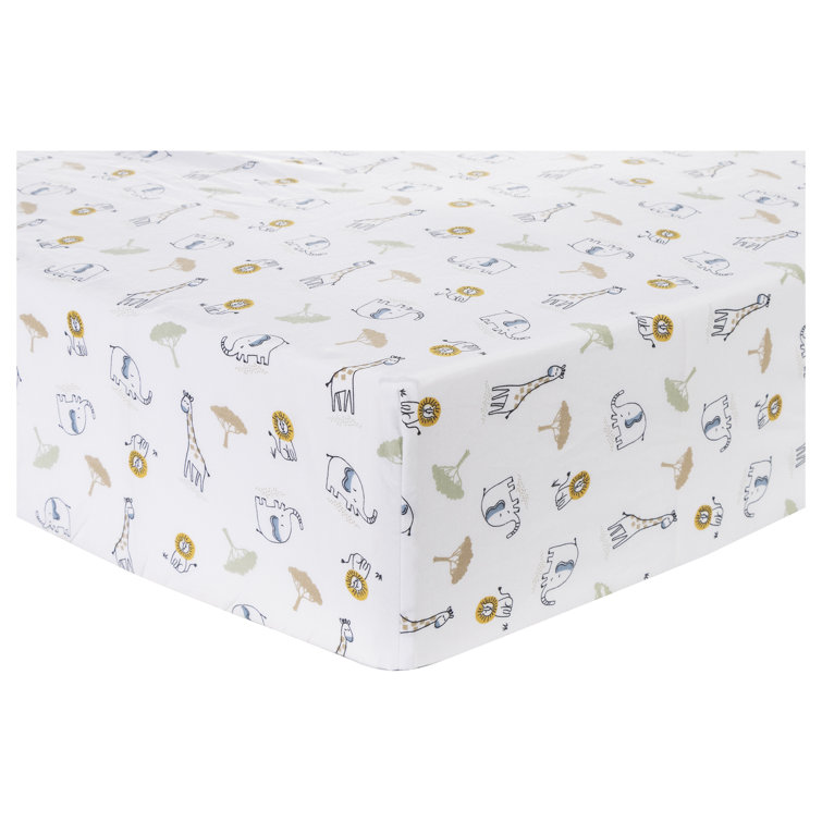 Trend lab outlet flannel crib sheet